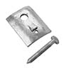 DETACHABLE POLE STEP & MOUNT WITH LAG SCREW